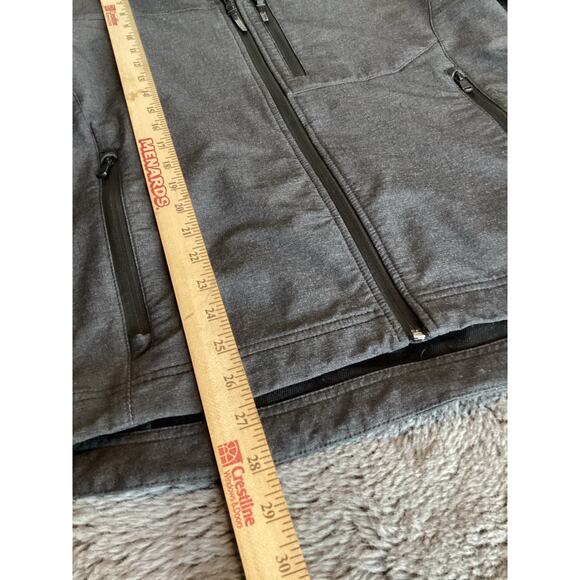 Michael Kors Men's Bommer biker Full Zip Jacket Dark Gray size medium - Picture 11 of 12